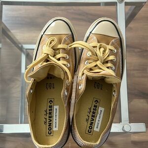 Tan Converse All Stars